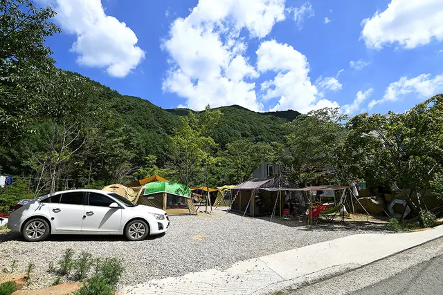 산청지막계곡캠핑장 사진