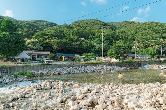 백운계곡 사진