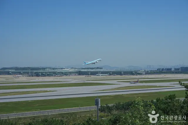 인천공항전망대 사진