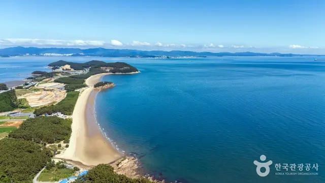 원산도해수욕장 사진
