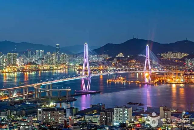 청학배수지 전망대 사진