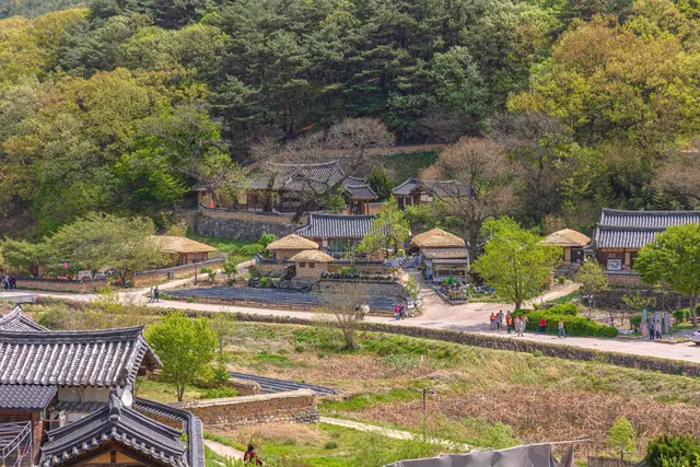 양동마을 사진