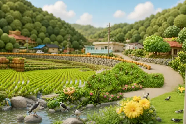 남천리 산촌생태마을 사진