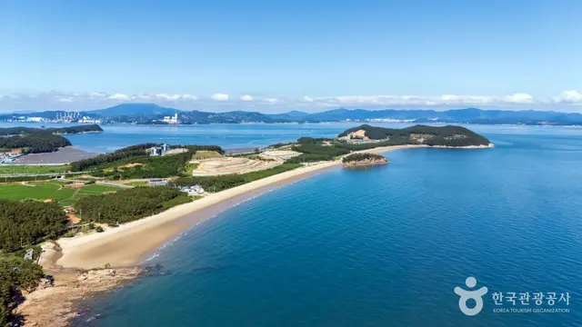 원산도해수욕장 사진