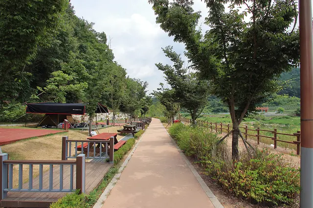 증산수도계곡캠핑장 사진