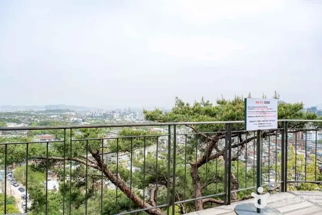 인왕산 무무대 전망대 사진