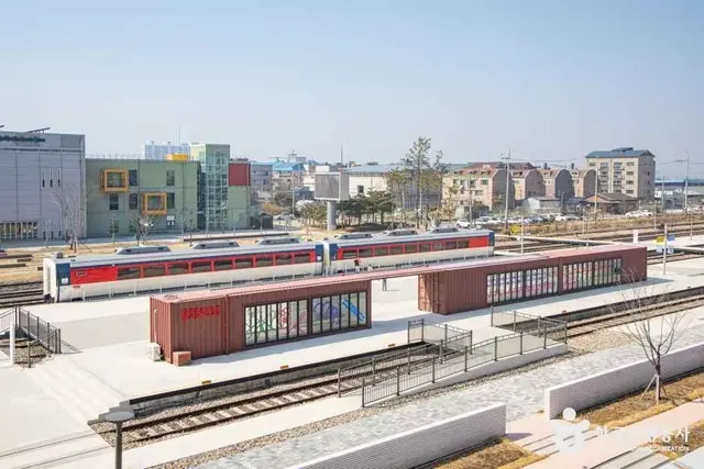 장항도시탐험역 사진