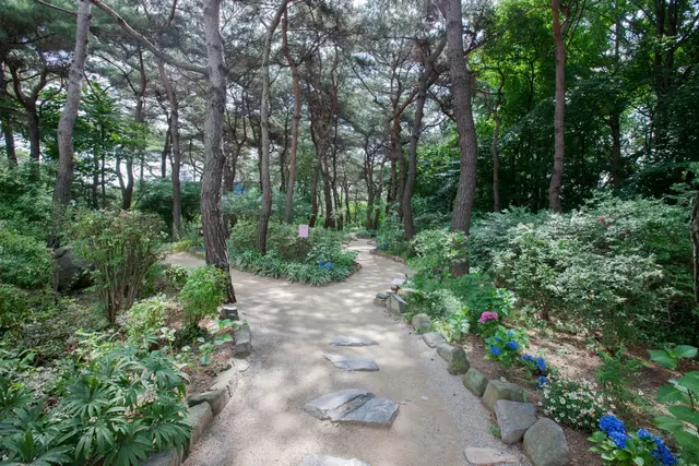 벽초지수목원 사진