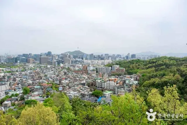 인왕산 무무대 전망대 사진