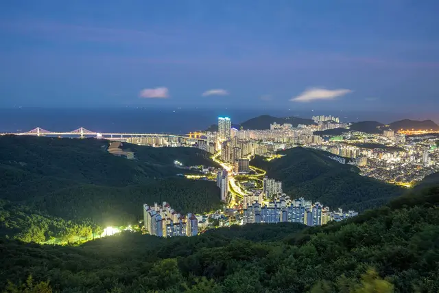 황령산 전망대 사진