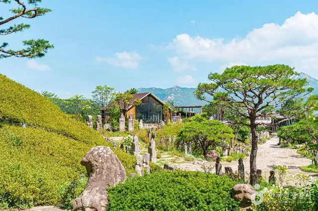 목인박물관 목석원 사진