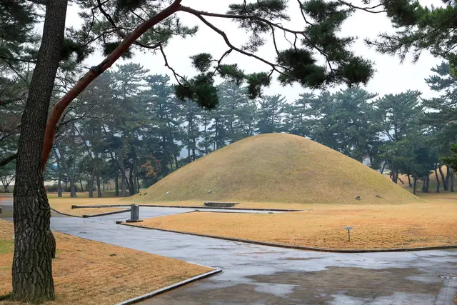 무열왕릉 사진