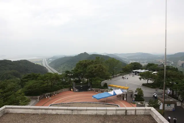 오두산 통일전망대 사진