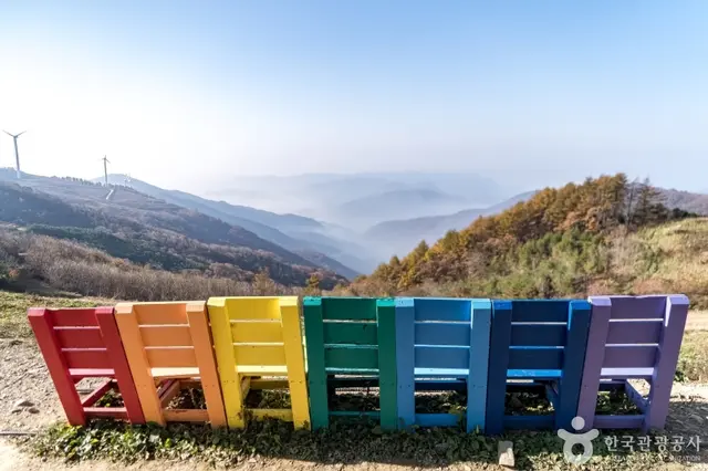 청옥산전망대 사진