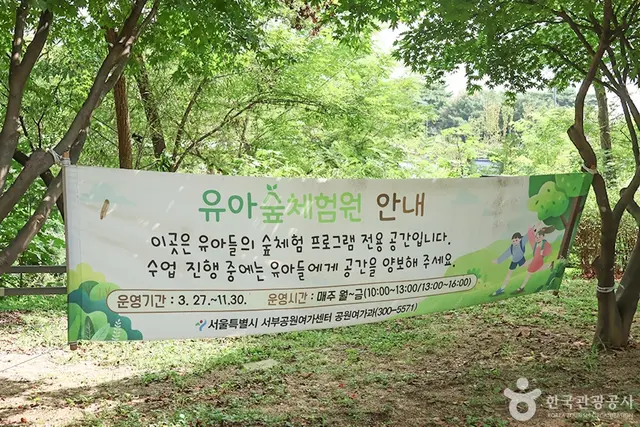 월드컵공원 유아숲체험원 사진