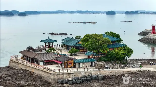 간월암 사진