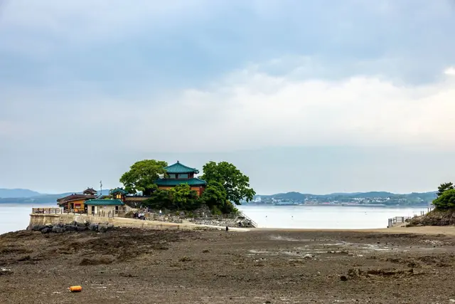 간월암 사진