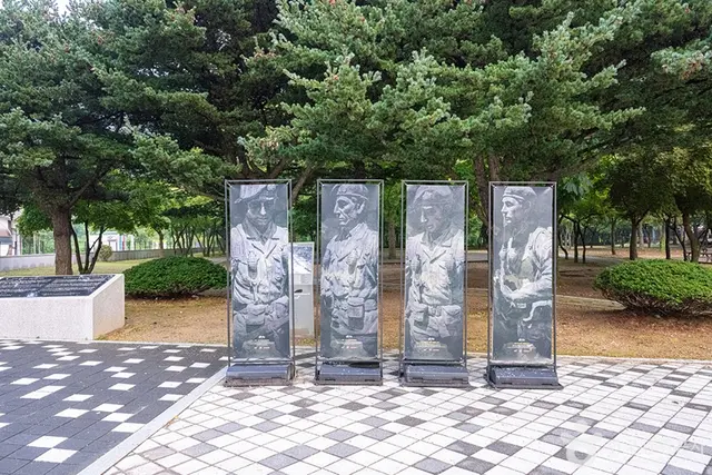 영국군 설마리전투추모공원 사진